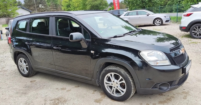 Chevrolet Orlando cena 25950 przebieg: 173000, rok produkcji 2011 z Poniatowa małe 562